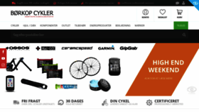 What Boerkopcykler.dk website looked like in 2019 (6 years ago)