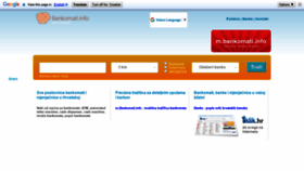 What Bankomati.info website looked like in 2019 (4 years ago)