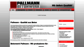 What Betonwerk-pallmann.de website looked like in 2019 (4 years ago)