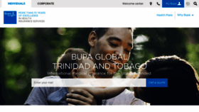 What Bupasalud.com.tt website looked like in 2019 (4 years ago)