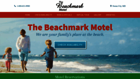 What Beachmarkmotel.com website looked like in 2019 (4 years ago)