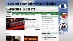 What Badisches-tagblatt.de website looked like in 2019 (4 years ago)
