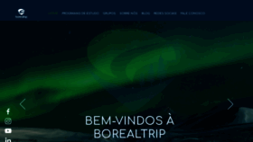 What Borealtrip.com website looked like in 2019 (4 years ago)