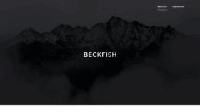 What Beckfish.de website looked like in 2019 (4 years ago)
