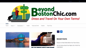 What Beyondbostonchic.com website looked like in 2019 (4 years ago)