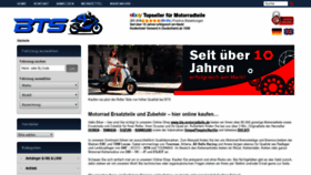 What Bts-motorradteile.de website looked like in 2019 (4 years ago)