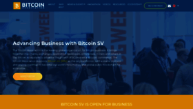 What Bitcoinassociation.net website looked like in 2019 (4 years ago)