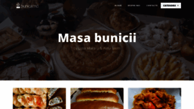 What Bunica.md website looked like in 2019 (4 years ago)