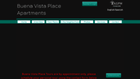 What Buenavistaplaceapts.com website looked like in 2019 (4 years ago)