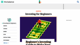 What Beginnersinvest.about.com website looked like in 2019 (4 years ago)