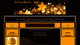 What Billiondollarmails.com website looked like in 2019 (4 years ago)
