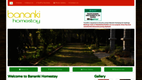 What Banankihomestay.com website looked like in 2019 (4 years ago)