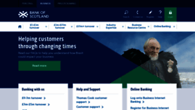 What Business.bankofscotland.co.uk website looked like in 2019 (4 years ago)