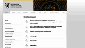 What Bistum-chur.ch website looked like in 2019 (4 years ago)