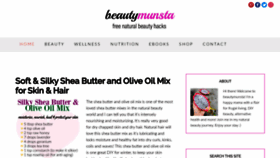 What Beautymunsta.com website looked like in 2019 (4 years ago)