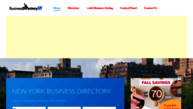 What Businessdirectorynewyork.com website looked like in 2019 (4 years ago)