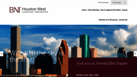 What Bnihouston.com website looked like in 2019 (4 years ago)