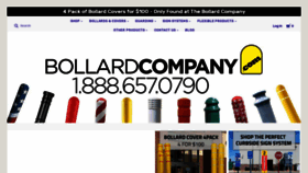 What Bollardcompany.com website looked like in 2019 (4 years ago)