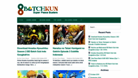 What Batchkun.com website looked like in 2019 (4 years ago)