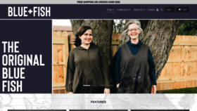 What Bluefishclothing.com website looked like in 2019 (4 years ago)