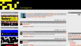 What Bontegames.com website looked like in 2019 (4 years ago)