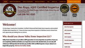 What Boiseinspector.com website looked like in 2019 (4 years ago)