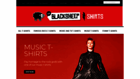 What Blacksheepshirts.com.au website looked like in 2019 (4 years ago)