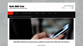 What Bulksmsclub.com website looked like in 2019 (4 years ago)
