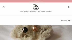 What Barkjewels.com website looked like in 2019 (4 years ago)