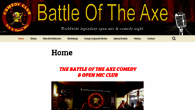 What Battleoftheaxe.com website looked like in 2019 (4 years ago)