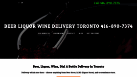 What Beerliquordelivery.ca website looked like in 2019 (4 years ago)