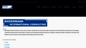 What Biedermann-international.com website looked like in 2019 (4 years ago)