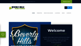 What Beverlyhillstennisacademy.com website looked like in 2019 (4 years ago)