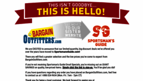 What Bargainoutfitters.com website looked like in 2019 (4 years ago)