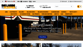 What Bollardsleeves.com website looked like in 2019 (4 years ago)
