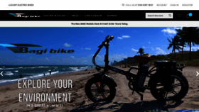 What Bagibike.com website looked like in 2019 (4 years ago)
