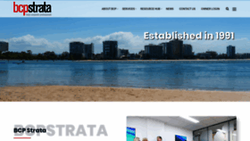 What Bcpstrata.com.au website looked like in 2019 (4 years ago)