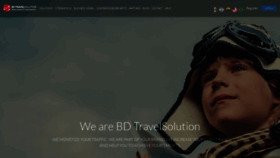 What Bdtravelsolution.com website looked like in 2019 (4 years ago)