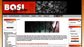 What Bosi-laforgeartistique.com website looked like in 2019 (4 years ago)