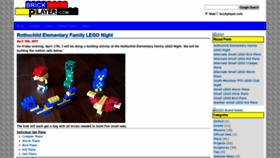 What Brickplayer.com website looked like in 2019 (4 years ago)