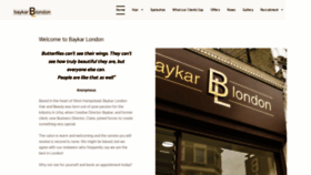 What Baykarlondon.com website looked like in 2019 (4 years ago)