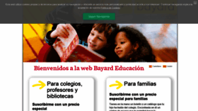 What Bayardeducacion.com website looked like in 2019 (4 years ago)