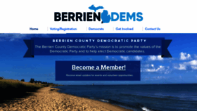 What Bcdemocrats.org website looked like in 2019 (4 years ago)