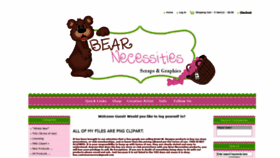 What Bearnecessitiesscraps.com website looked like in 2019 (4 years ago)