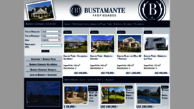 What Bustamantepropiedades.com website looked like in 2019 (4 years ago)
