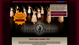 What Balettijatanssistudioteijasuova.com website looked like in 2019 (4 years ago)