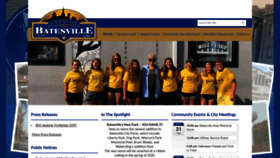 What Batesvilleindiana.us website looked like in 2019 (4 years ago)