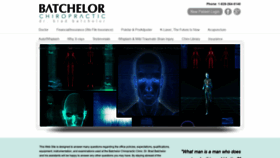 What Batchelorchiropractic.com website looked like in 2019 (4 years ago)