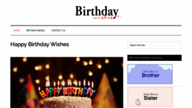 What Birthdaywishes.onl website looked like in 2019 (4 years ago)