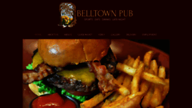 What Belltownpub.com website looked like in 2019 (4 years ago)